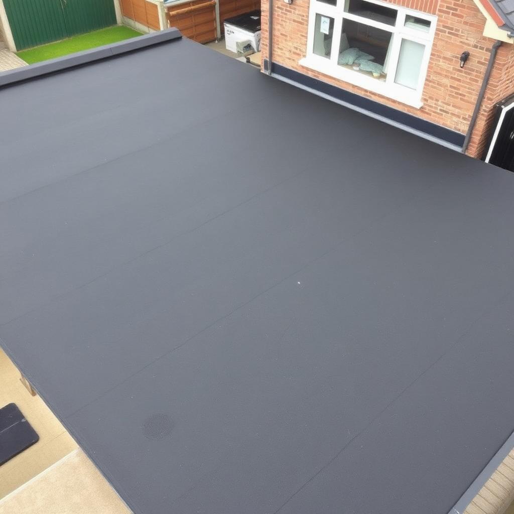 Flat roof install in Castleford